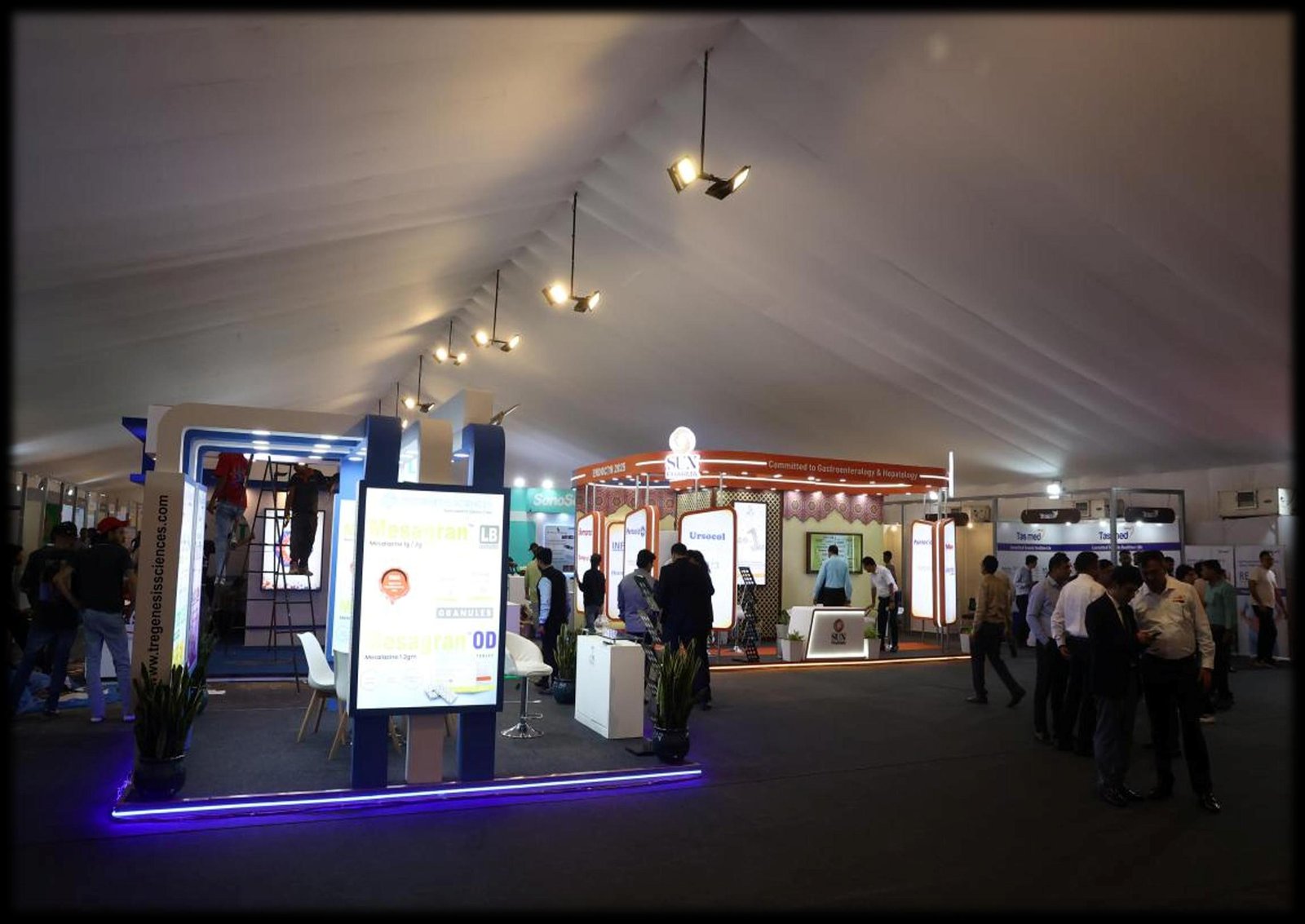 Live Workshop Setup & High-Definition Medical Displays